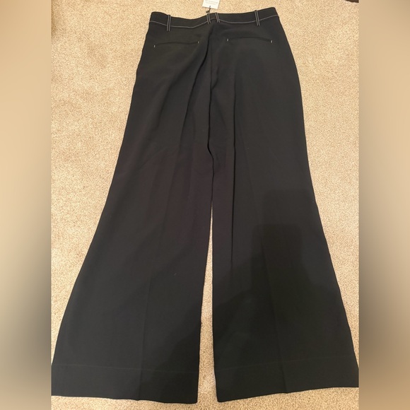 M.M. LaFleur The Bia Pleated Trouser - Everyday Crepe with Topstitch 14 NWT - Picture 7 of 7